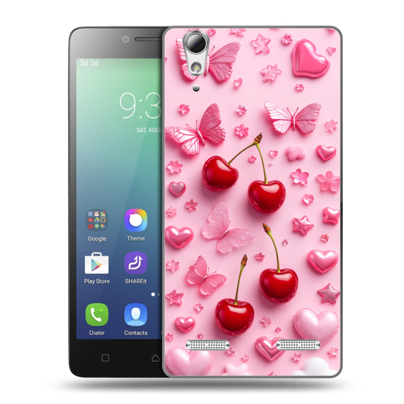 Силиконовый чехол на Lenovo A6010 с принтом для девочек Силиконовый чехол на Lenovo A6010 с принтом для девочек
