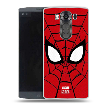 Силиконовый чехол на LG V10 с принтом человек паук spiderman Силиконовый чехол на LG V10 с принтом человек паук spiderman