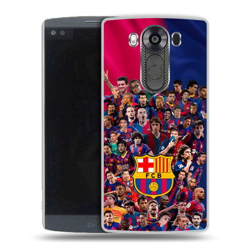 Силиконовый чехол на LG V10 с принтом Барселона Barcelona Силиконовый чехол на LG V10 с принтом Барселона Barcelona