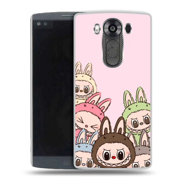 Силиконовый чехол на LG V10 с принтом Лабубу Силиконовый чехол на LG V10 с принтом Лабубу