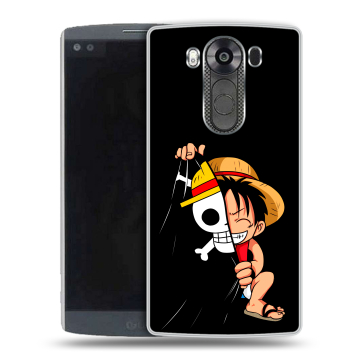 Силиконовый чехол на LG V10 с принтом One Piece Ван Пис Силиконовый чехол на LG V10 с принтом One Piece Ван Пис