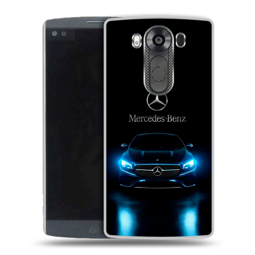 Силиконовый чехол на LG V10 с принтом Mercedes Мерседес Силиконовый чехол на LG V10 с принтом Mercedes Мерседес