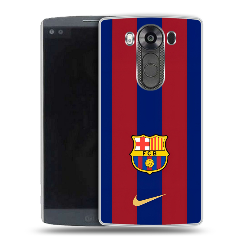 Силиконовый чехол на LG V10 с принтом Барселона Barcelona Силиконовый чехол на LG V10 с принтом Барселона Barcelona