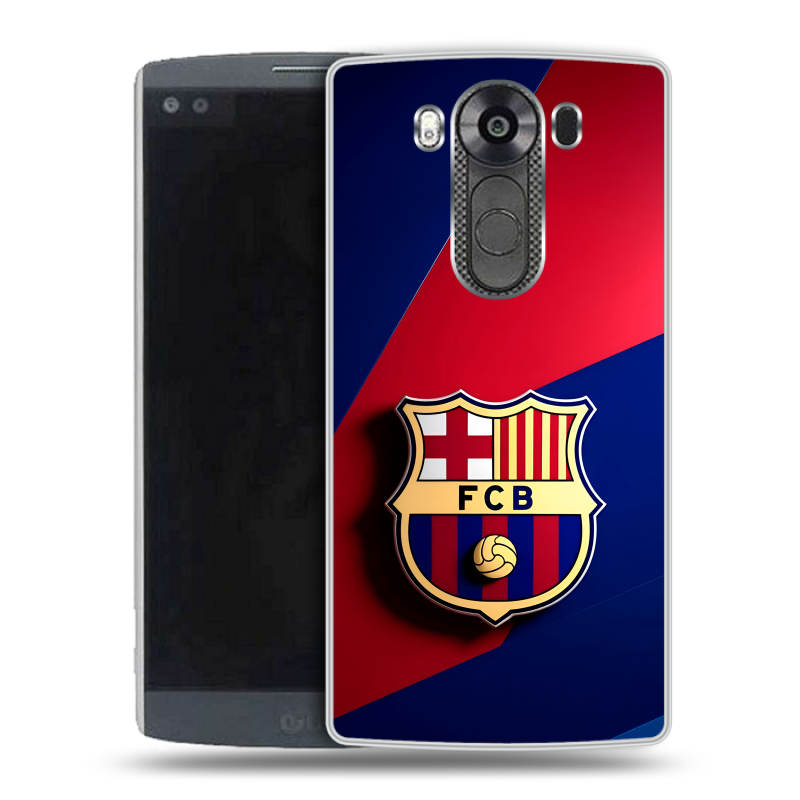 Силиконовый чехол на LG V10 с принтом Барселона Barcelona Силиконовый чехол на LG V10 с принтом Барселона Barcelona