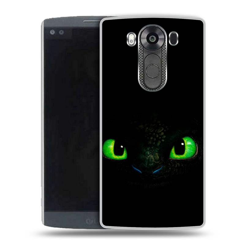 Пластиковый чехол на LG V10 с принтом Как приручить дракона Пластиковый чехол на LG V10 с принтом Как приручить дракона