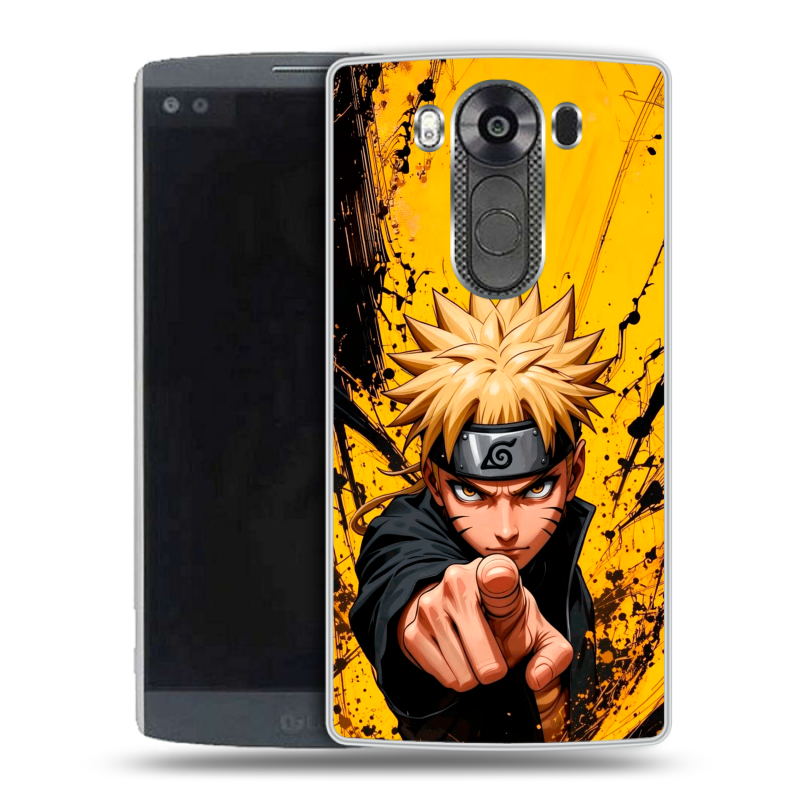 Силиконовый чехол на LG V10 с принтом Naruto Наруто Силиконовый чехол на LG V10 с принтом Naruto Наруто