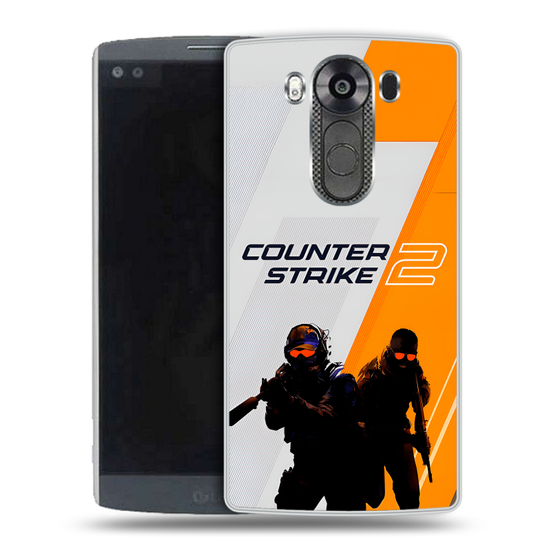 Силиконовый чехол на LG V10 с принтом Counter Strike Силиконовый чехол на LG V10 с принтом Counter Strike
