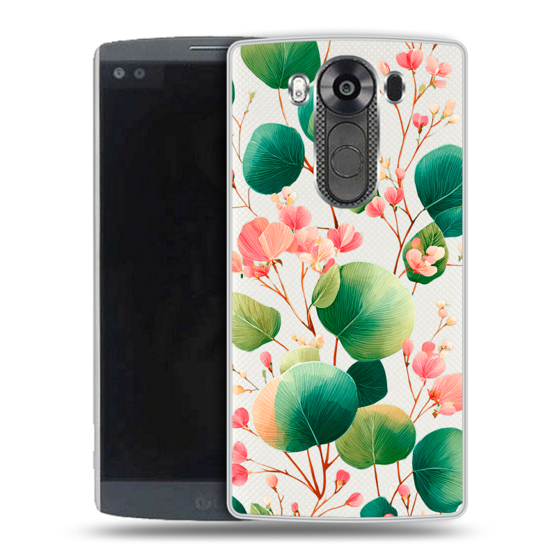 Силиконовый чехол на LG V10 с принтом женский Силиконовый чехол на LG V10 с принтом женский
