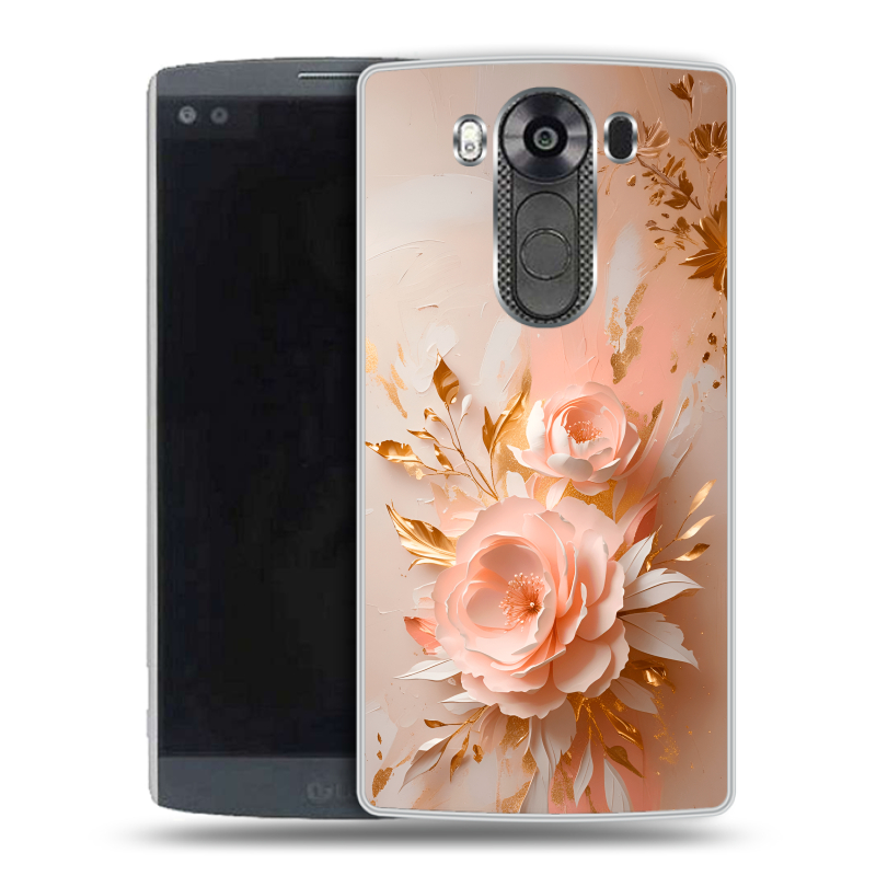 Пластиковый чехол на LG V10 с принтом женский Пластиковый чехол на LG V10 с принтом женский
