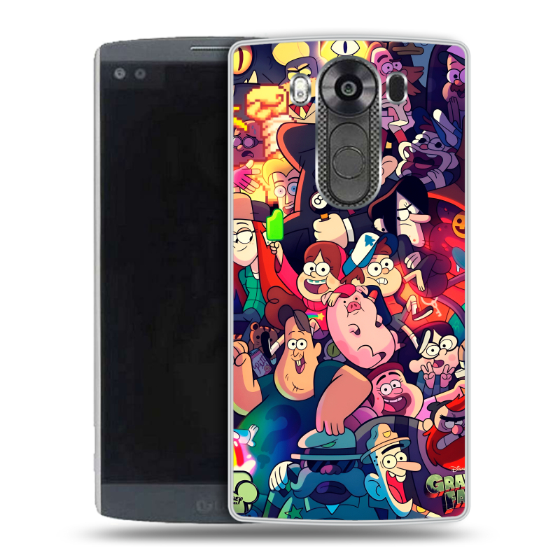 Пластиковый чехол на LG V10 с принтом Gravity Falls Гравити Фолз Пластиковый чехол на LG V10 с принтом Gravity Falls Гравити Фолз
