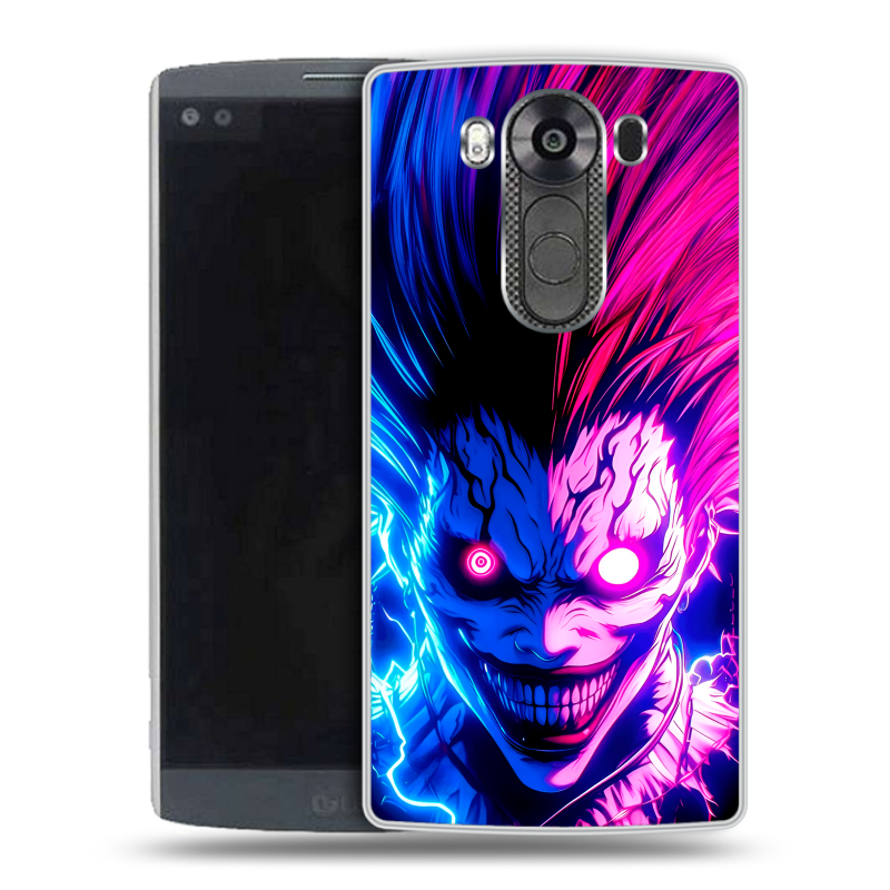 Силиконовый чехол на LG V10 с принтом Death note Тетрадь смерти Силиконовый чехол на LG V10 с принтом Death note Тетрадь смерти