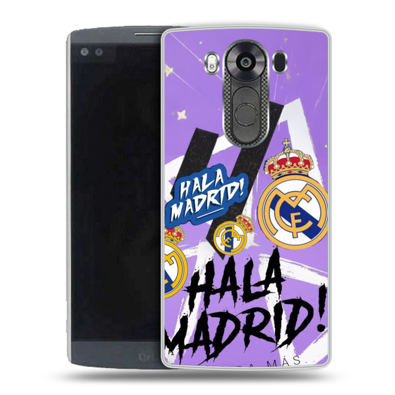 Пластиковый чехол на LG V10 с принтом Real Madrid Реал Мадрид Пластиковый чехол на LG V10 с принтом Real Madrid Реал Мадрид