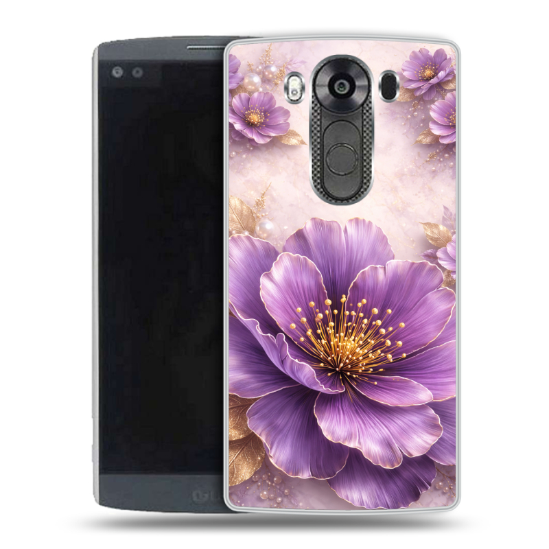 Пластиковый чехол на LG V10 с принтом женский Пластиковый чехол на LG V10 с принтом женский