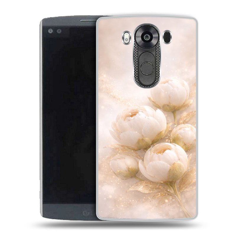 Силиконовый чехол на LG V10 с принтом женский Силиконовый чехол на LG V10 с принтом женский