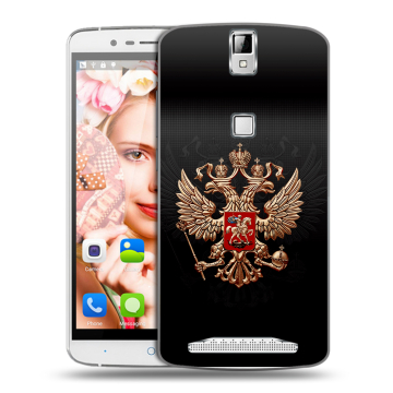 Пластиковый чехол на Elephone P8000 с принтом Герб России Пластиковый чехол на Elephone P8000 с принтом Герб России