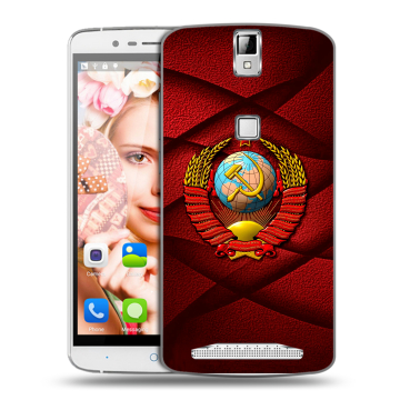 Пластиковый чехол на Elephone P8000 с принтом Герб СССР Пластиковый чехол на Elephone P8000 с принтом Герб СССР