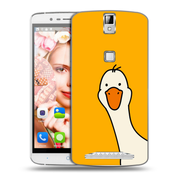 Пластиковый чехол на Elephone P8000 с принтом Утка