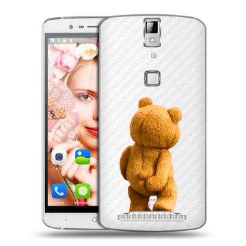 Пластиковый чехол на Elephone P8000 с принтом Медведь