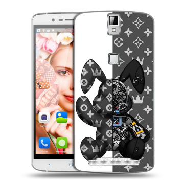 Пластиковый чехол на Elephone P8000 с принтом Луи робот