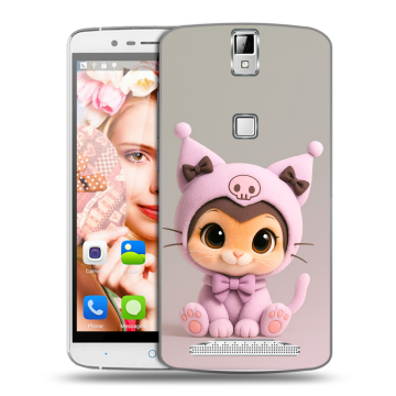 Пластиковый чехол на Elephone P8000 с принтом Куроми Kuromi 