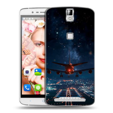 Пластиковый чехол на Elephone P8000 с принтом самолет Пластиковый чехол на Elephone P8000 с принтом самолет