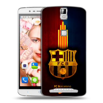 Пластиковый чехол на Elephone P8000 с принтом Барселона Barcelona