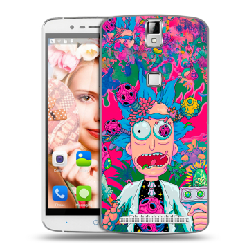 Пластиковый чехол на Elephone P8000 с принтом Рик и Морти Rick Morty Пластиковый чехол на Elephone P8000 с принтом Рик и Морти Rick Morty