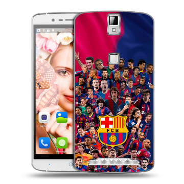 Пластиковый чехол на Elephone P8000 с принтом Барселона Barcelona