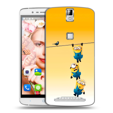 Пластиковый чехол на Elephone P8000 с принтом Миньоны Пластиковый чехол на Elephone P8000 с принтом Миньоны