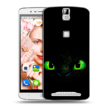 Пластиковый чехол на Elephone P8000 с принтом Как приручить дракона
