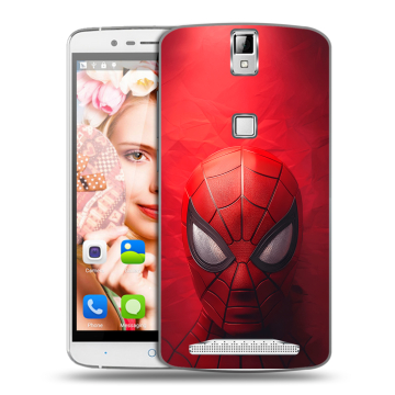 Пластиковый чехол на Elephone P8000 с принтом Spiderman Человек паук
