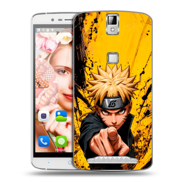 Пластиковый чехол на Elephone P8000 с принтом Naruto Наруто