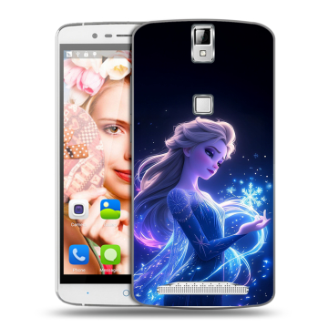 Пластиковый чехол на Elephone P8000 с принтом Холодное сердце Frozen Пластиковый чехол на Elephone P8000 с принтом Холодное сердце Frozen