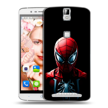 Пластиковый чехол на Elephone P8000 с принтом Spiderman Человек паук