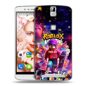 Пластиковый чехол на Elephone P8000 с принтом Roblox Роблокс Пластиковый чехол на Elephone P8000 с принтом Roblox Роблокс