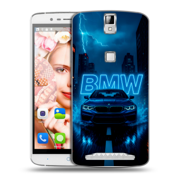 Пластиковый чехол на Elephone P8000 с принтом BMW БМВ