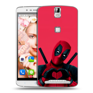 Пластиковый чехол на Elephone P8000 с принтом Дедпул Deadpool