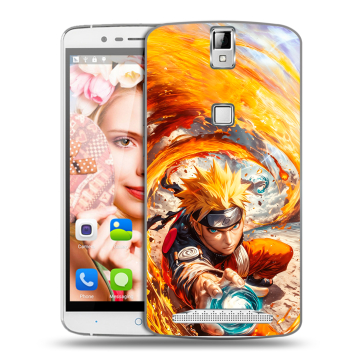 Пластиковый чехол на Elephone P8000 с принтом Аниме Наруто Naruto