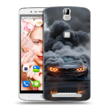 Пластиковый чехол на Elephone P8000 с принтом BMW БМВ Пластиковый чехол на Elephone P8000 с принтом BMW БМВ