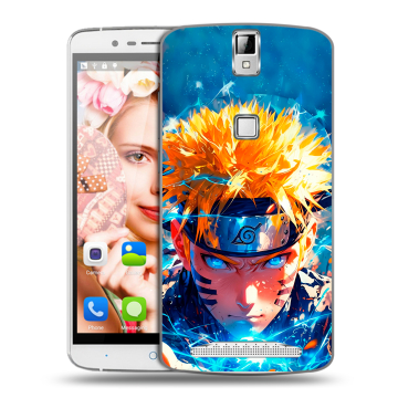 Пластиковый чехол на Elephone P8000 с принтом Аниме Наруто Naruto