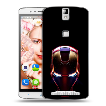Пластиковый чехол на Elephone P8000 с принтом IronMan Железный человек