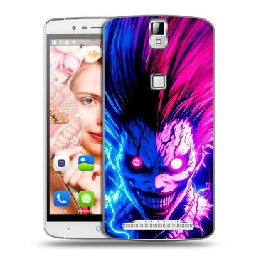 Пластиковый чехол на Elephone P8000 с принтом Death note Тетрадь смерти