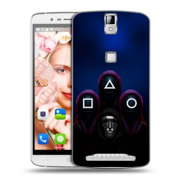 Пластиковый чехол на Elephone P8000 с принтом Игра Кальмара