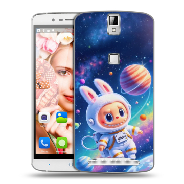 Пластиковый чехол на Elephone P8000 с принтом Labubu Лабубу Пластиковый чехол на Elephone P8000 с принтом Labubu Лабубу