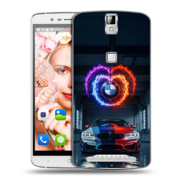 Пластиковый чехол на Elephone P8000 с принтом BMW БМВ Пластиковый чехол на Elephone P8000 с принтом BMW БМВ