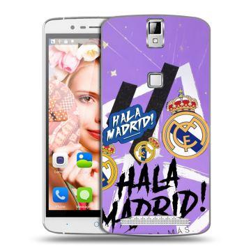 Пластиковый чехол на Elephone P8000 с принтом Real Madrid Реал Мадрид