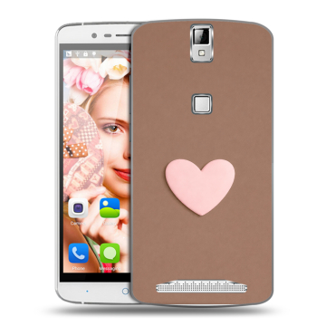 Пластиковый чехол на Elephone P8000 с принтом женский