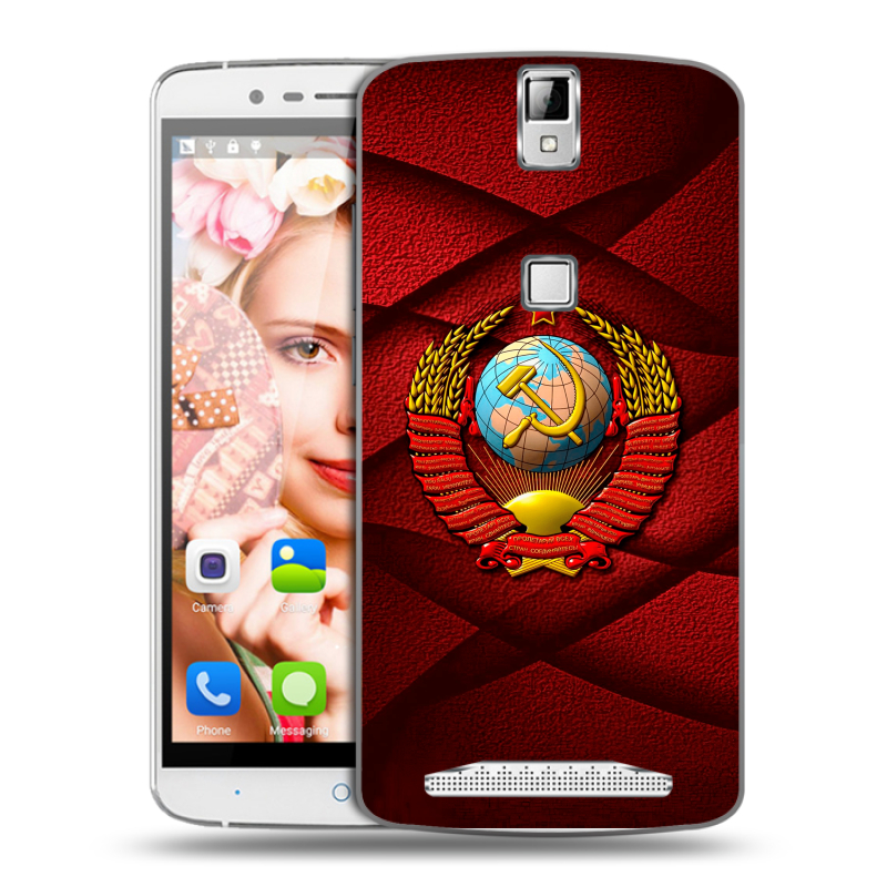 Пластиковый чехол на Elephone P8000 с принтом Герб СССР Пластиковый чехол на Elephone P8000 с принтом Герб СССР