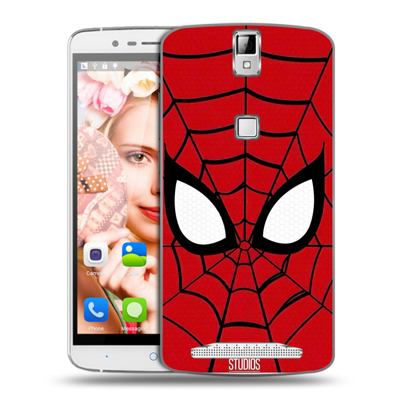 Пластиковый чехол на Elephone P8000 с принтом человек паук spiderman Пластиковый чехол на Elephone P8000 с принтом человек паук spiderman