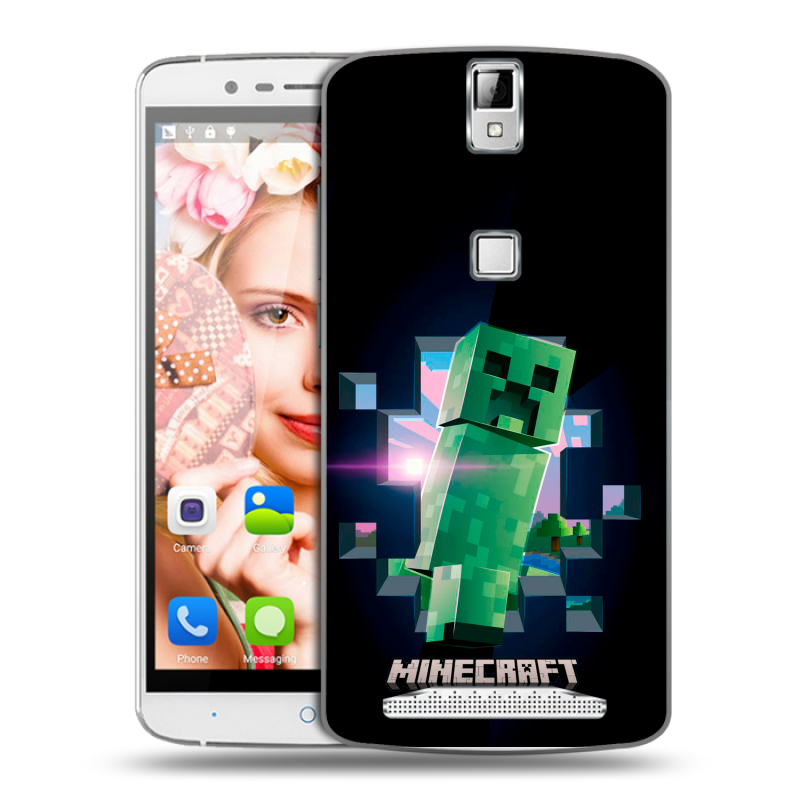 Пластиковый чехол на Elephone P8000 с принтом Майнкрафт Minecraft Пластиковый чехол на Elephone P8000 с принтом Майнкрафт Minecraft